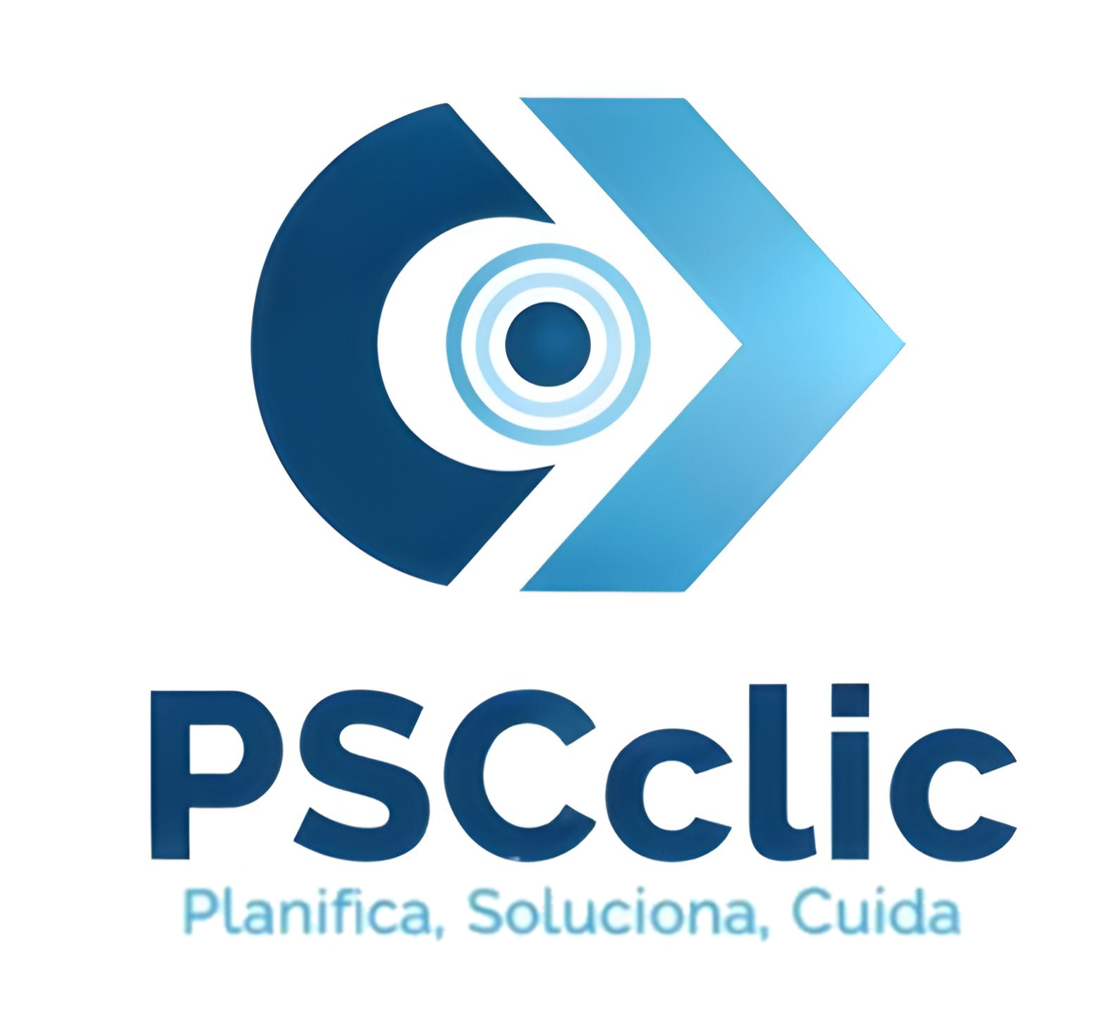 Logo de PSCclic, servicio técnico informático y reparación de ordenadores en Barcelona