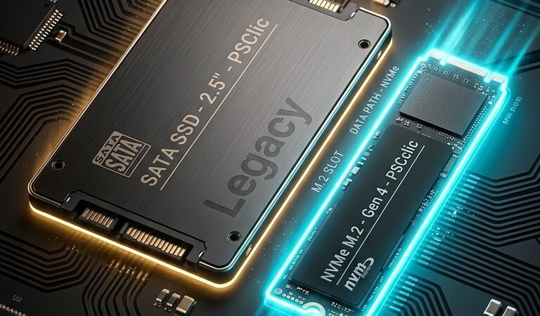 SSD SATA vs NVMe: ¿Cuál elegir para montar tu PC perfecto? La guía definitiva
